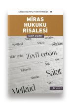 Miras Hukuku Risalesi